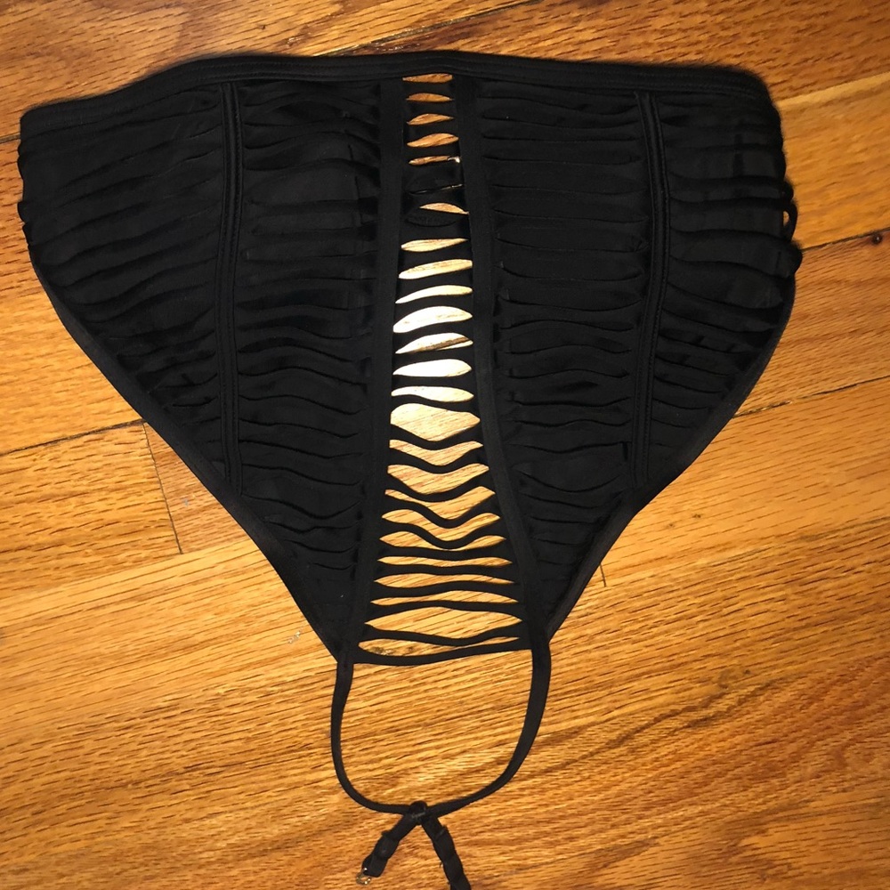 High neck bikini top